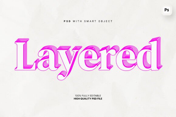 3D Layered Text Effect: Elevate Your Visual Communication