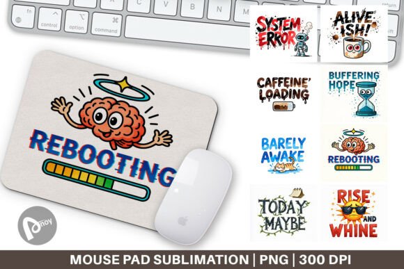 Caffeinated Chaos Mouse Pad