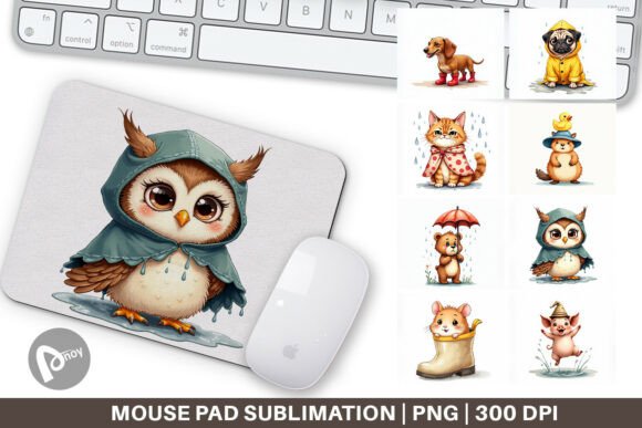 Chubby Critter UglyCute Mouse Pad