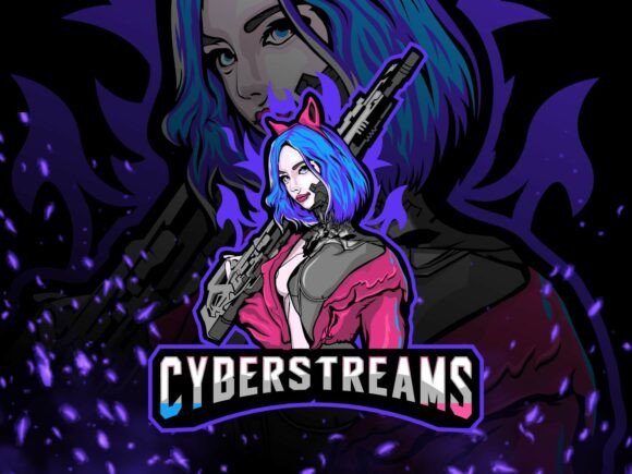 Cyberpunk Girl Mascot Esports Logo: A Strategic Branding Tool for the Future of Gaming