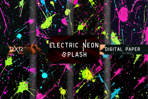 Electric Neon Splash