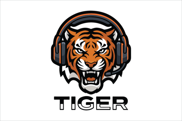 Fierce Tiger Gamer Mascot Logo Design: A Bold Identity for Competitive Gaming