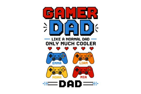 Gamer Dad Custom Kids Name Design: A Creative Workflow Tool for Parents and Gamers