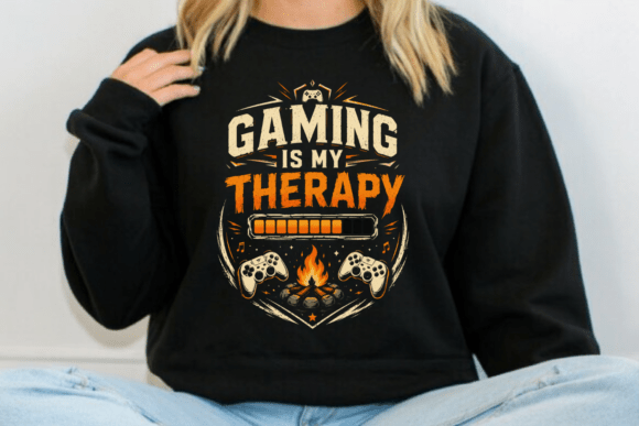 Retro Gamer Campfire Design